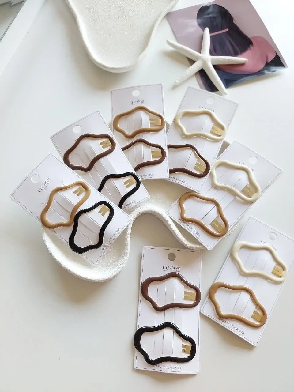 Pack of 2 Super Taq Taq Cloud Design (2) پک ۲تایی سوپر تق تقی طرح ابر - Image 1