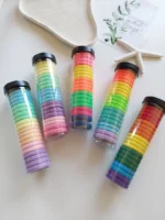 باکس ۲۰ عددی کش مو حوله ای راه راه - Image 3