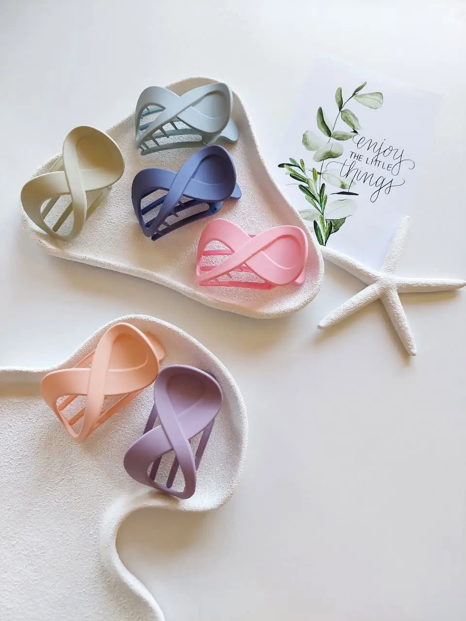 Pastel Infinity Travel Clips (8)