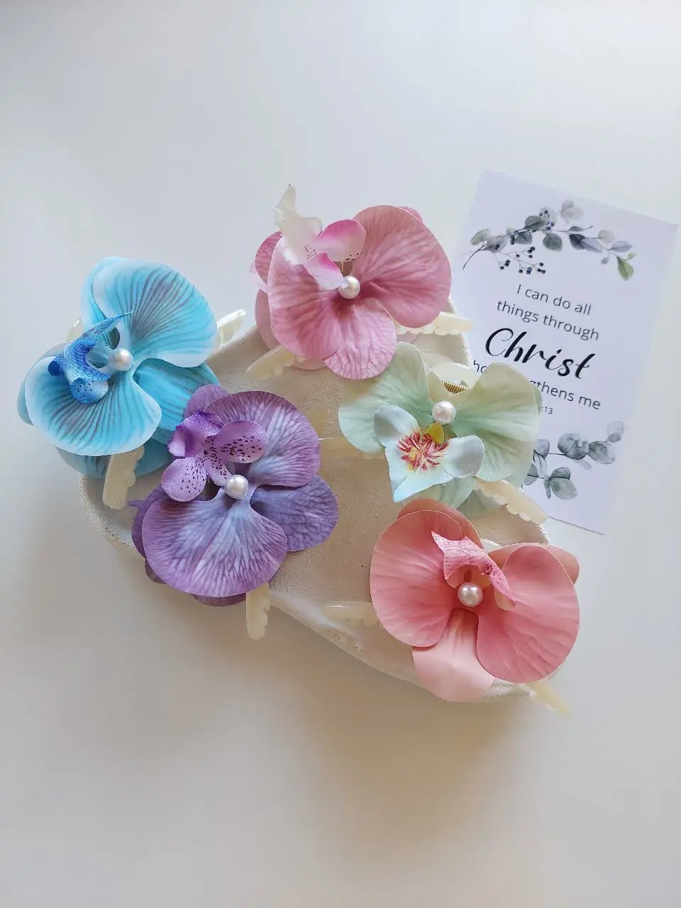Premium Orchid Clips (3)
