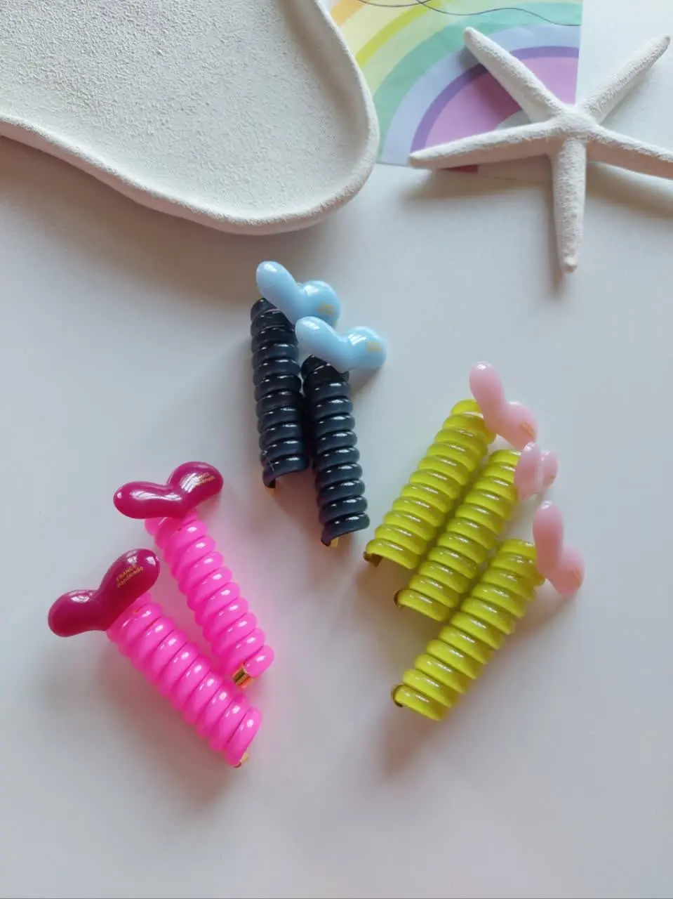 Heart-shaped elastic band (3)