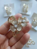 مینی کلیپس ۲ گل برند زایا (۵ سانت)