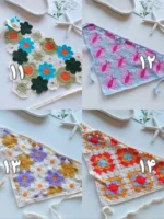 مینی اسکارف بافت پینترستی - Image 7