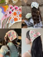 مینی اسکارف بافت پینترستی