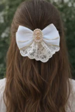 گیره پاپیونی پیکسلدار هلالی - Image 2