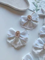 گیره پاپیونی پیکسلدار هلالی - Image 5