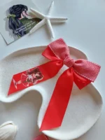 گیره پاپیونی قرمز یلدایی - Image 3