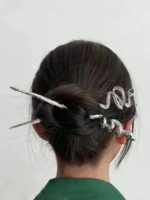 کانزاشی فلزی طرح مار - Image 4