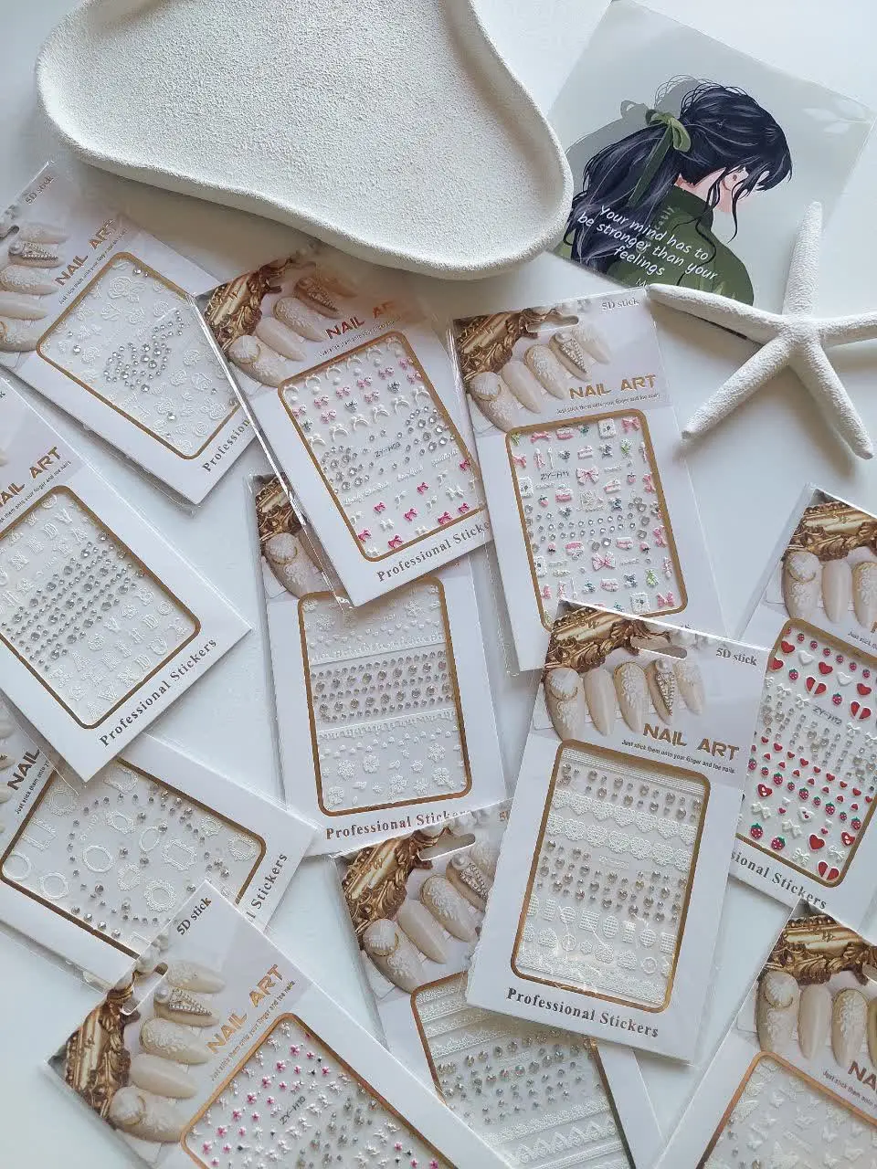 Waterproof nail sticker (1) استیکر ناخن ضد آب - Image 1