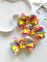 گلسر آبرنگی عروسکی زرد