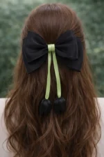 پاپیون حریر لاله آویزدار - Image 3