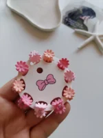 مینی کلیپس بابونه کارتی ۱۰ تایی - Image 5