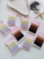 پک ۱۲ تایی کش مو حوله ای کارتی