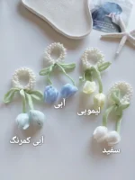 کش مرواریدی لاله آویزدار - Image 5