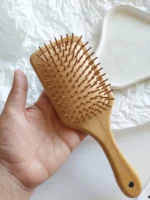 برس چوبی سایز بزرگ اعلا ( بامبو ) - Image 5