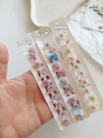 قفل مو شکوفه رنگی ( تکی ) - Image 4