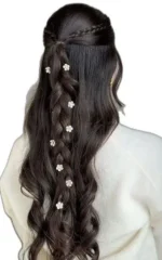 قفل مو شکوفه رنگی ( تکی ) - Image 6