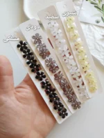 قفل مو گل کریستالی ( تکی ) - Image 4