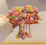 کش مو گرهی گل سرامیکی ( تکی )