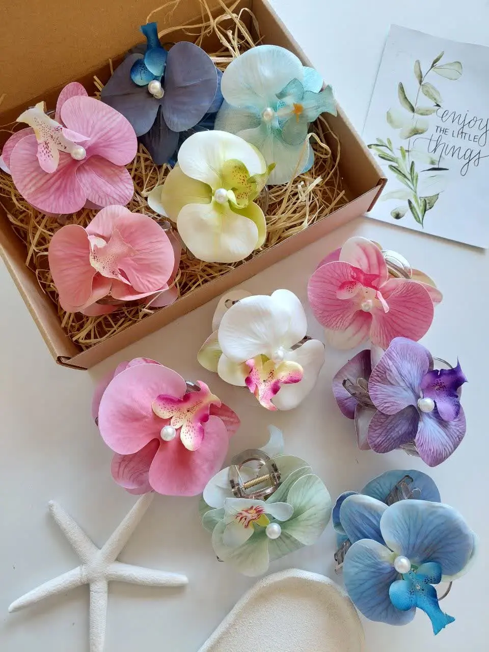 Orchid Clips (8 cm) (1) کلیپس ارکیده ( 8 سانتی ) - Image 1