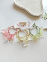 پک دوتایی کش مو پروانه کریستالی - Image 7