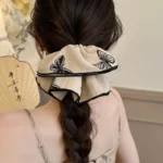 کش مو اسکرانچی پروانه بیگ سایز - Image 5