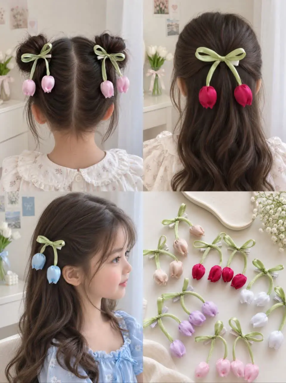 Tulip-style pinch clip with hanger (single) (5) گیره انبری لاله آویزدار ( تکی ) - تصویر 1