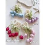 کش مرواریدی لاله آویزدار - Image 4
