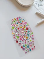 نگین چسبی ترند مربعی